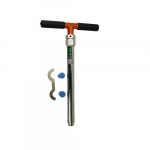 1.25" x 12"Plated Replaceable Tip Soil Recovery Probe