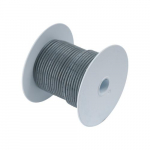 100ft 18 AWG Tinned Copper Wire, Grey