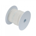 250ft 16 AWG Tinned Copper Wire, White