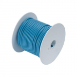 100ft 14 AWG Tinned Copper Wire, Light Blue