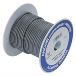 Tinned Copper Wire, 16 AWG (1mm^2), Grey, 25ft_noscript