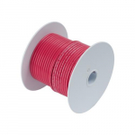 Tinned Copper Wire, 16 AWG (1mm^2), Red, 25ft_noscript
