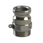 Ever-Tite Male Adapter, 2", Part F, 316 Stainless Steel