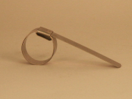 1-1/4" I.D. Type 201 Stainless Steel Center Punch Clamp_noscript