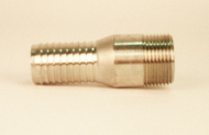 1" 316 Stainless Steel Combination Nipple_noscript