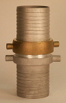 3" Aluminum With Brass Nut Suction Hose Coupling_noscript