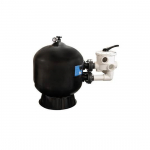 Ultima II Black Filter, 3" Side Mount Valve for up to 30000 Gallon Bodies of Water