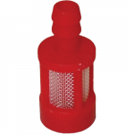 1/4" Barb Red Intake Strainer