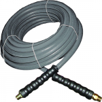 One Wire Steel Braided Wrapped Black/Gray Cover Hose_noscript