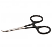 Hemostat Plier with Curved Serrated Jaws