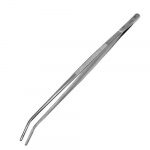 forceps 12 Inches with Bent Tips, Serrated_noscript