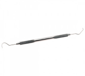 5.9" Stainless Steel Double Sided Angled/Curved Probe