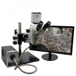 SPZV-50 Stereo Zoom Trinocular Microscope_noscript