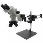 SPZV-50 Stereo Zoom Microscope with OLED Ring_noscript