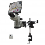 SPZV-50 Stereo Zoom Microscope on DABS Stand_noscript