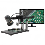 Digital Microscope Cyclops HDMI [12x-132x] with 4x Lens with Ultra Glide Stand
