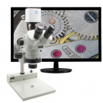 SPZHT-135 Stereo Zoom Trinocular Microscope_noscript