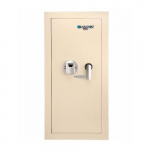 0.82 Cubic Ft Beige Color Biometric Wall Safe