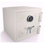 1.91 Cubic Ft Keypad Fireproof Jewelry Safe, White