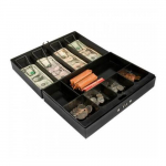 Cash Box & Six Compartment Tray, Four Bill Holder_noscript