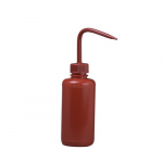 8oz Red Narrow Mouth Wash Bottle