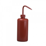 16oz Red Narrow Mouth Wash Bottle
