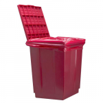Bright Red Safety Disposal Container_noscript