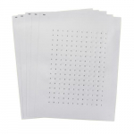 Dots for Tubes, White (3840 Labels)