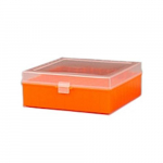Orange Polypropylene Freezer Storage Box_noscript