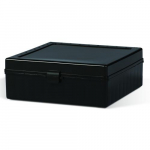 Black Polypropylene Freezer Storage Box_noscript