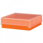 Orange Polypropylene Freezer Storage Box_noscript