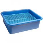 7 L Spill Containment Tray with Grid