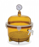 Round Style Vacuum Desiccator, 6 Liter