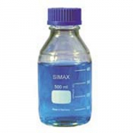 Simax Media Bottle with Blue Screw Cap 100 ml_noscript