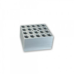 Block for 20 x 12mm or 13mm Test Tubes