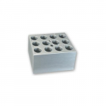 Block for 12 x 15mm or 16mm Test Tubes