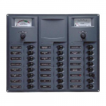 DC Circuit Breaker Panel with Digital Meter, 24 Loads_noscript