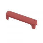 Multi Purpose Buss Bar Cover, 6 Way, Positive, Red