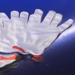 Full-Finger Polyester Glove Liners, Large