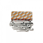 142SN/S13 Set of Swivel End Combination Wrenches