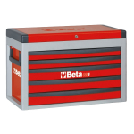 C23S Portable Tool Chest with Five Drawers, Red_noscript