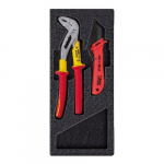 T136 Slip Joint Pliers and Cable Stripping Knife