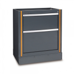 C55M2 940x797x474mm Fixed Module with Two Drawers for Garage Furniture Combination_noscript