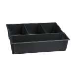 C99T Thermoformed Tote Tray, 4 Compartment_noscript