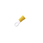 1610-B Pre-Insulated Ring Terminal, Yellow, 6 mm_noscript