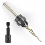 Complete Countersink with Taper Drill and Quick-Change_noscript