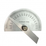 Stainless Steel Depth Gage with Round Head Protractor_noscript