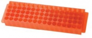 80 Well Microcentrifuge Tube Rack, Orange