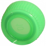 Screw Cap for Bio Plas Microcentriufge Tubes, Green