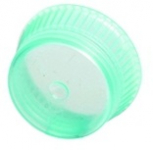 Uni-Flex Safety Caps for 13mm Culture Tubes, Green